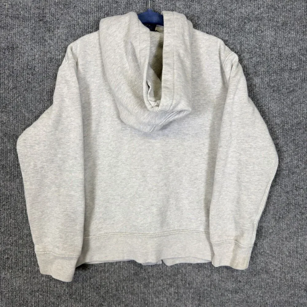 Polo Ralph Lauren Boys Gray Polo Bear Full Zip Hoodie Sweatshirt Boys Size 6